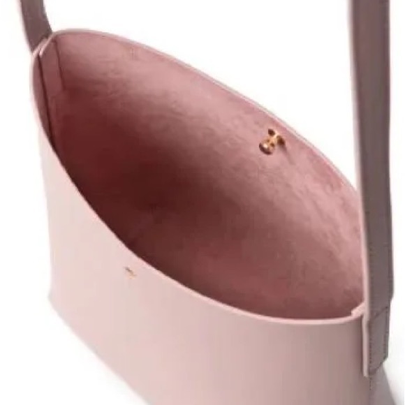 Samara Vegan Leather Medium Peony Shoulder Bag - Picture 4 of 7